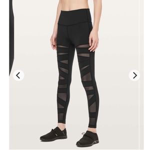 Lululemon Mesh Wunder Under Leggings